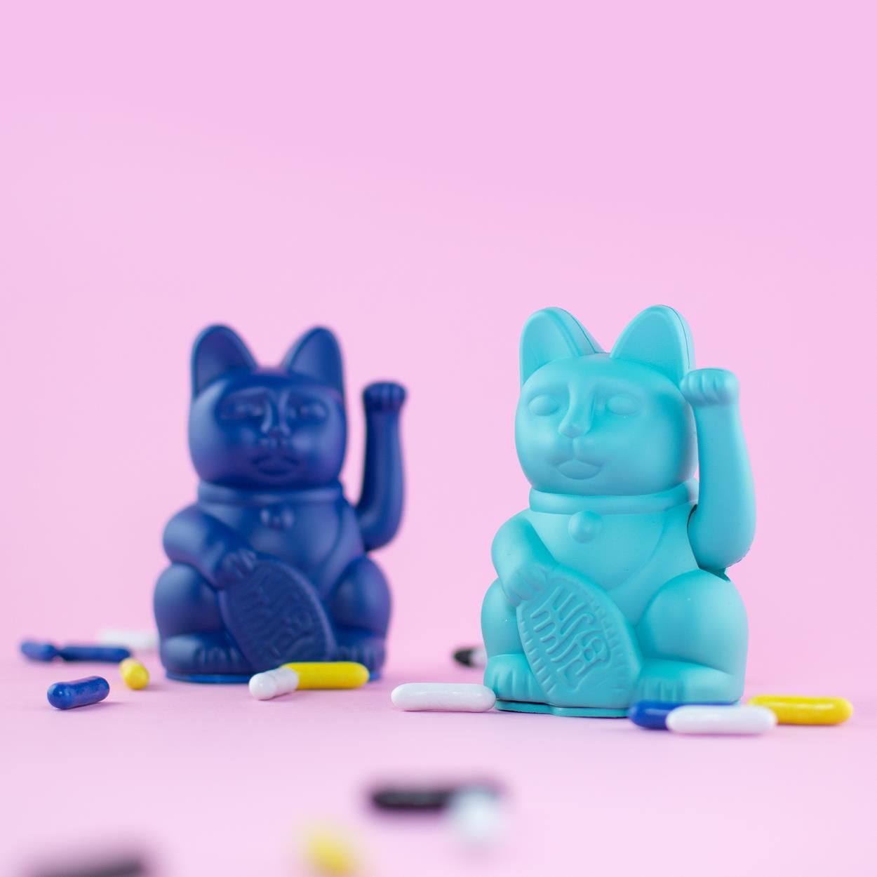 Winkekatze Mini Türkis