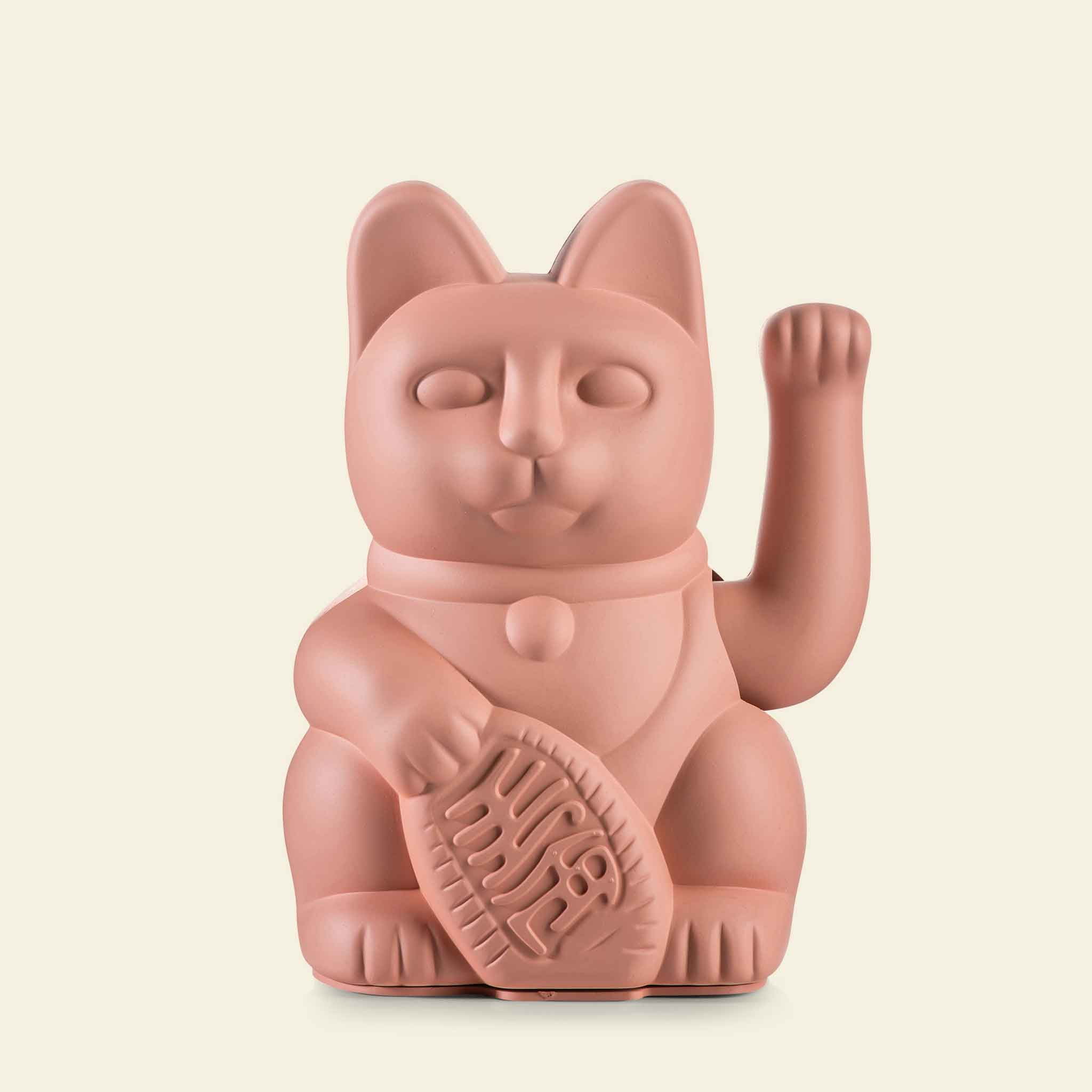Winkekatze Pink
