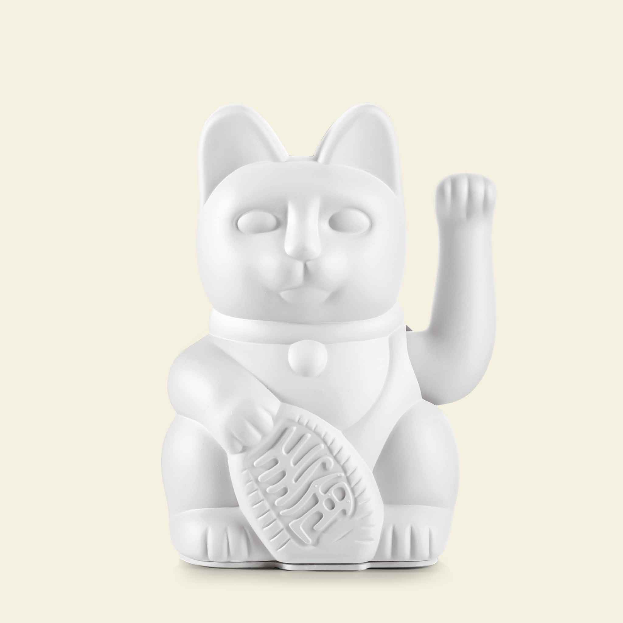 Winkekatze Weiß