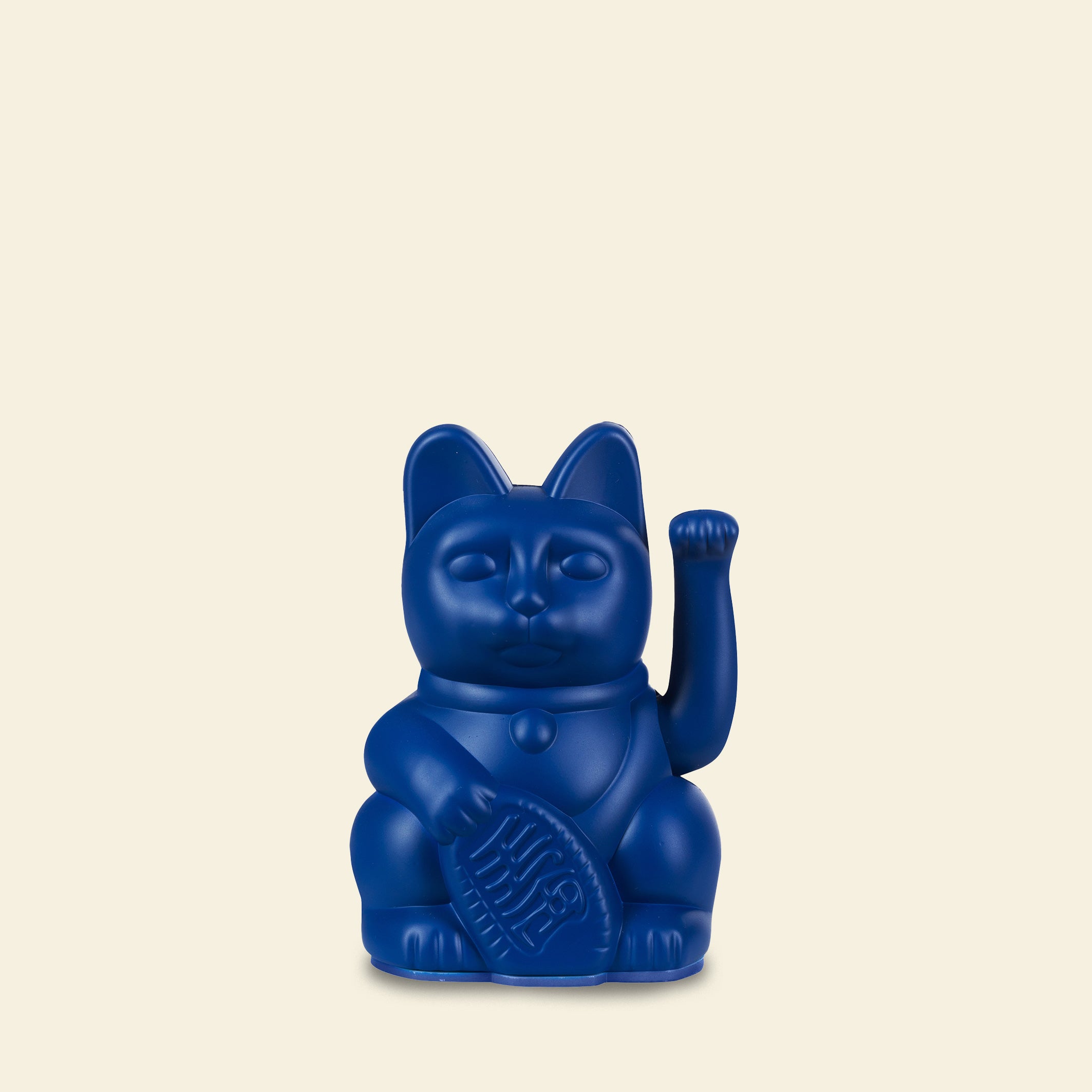 Winkekatze Mini Dunkelblau