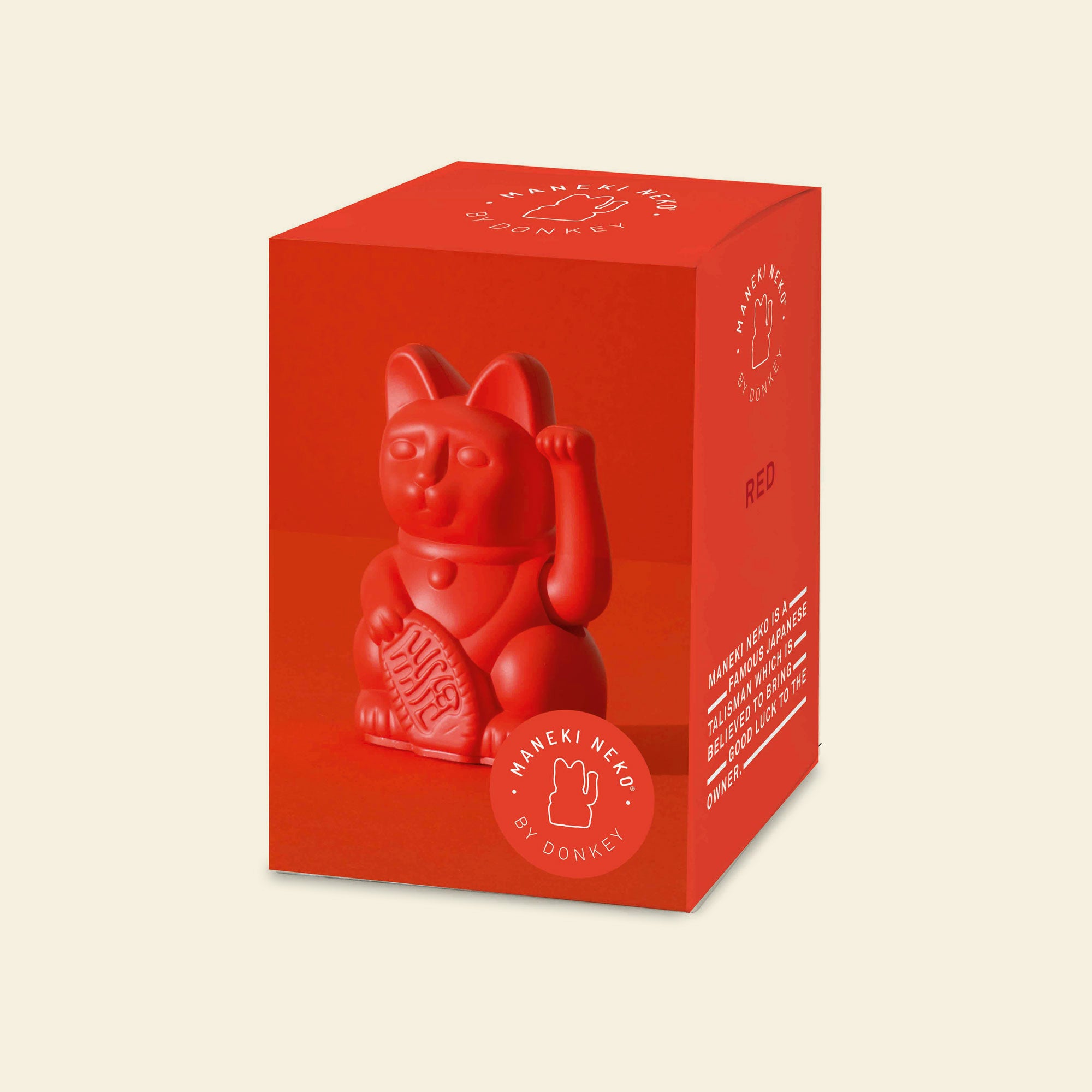 Winkekatze Mini Rot