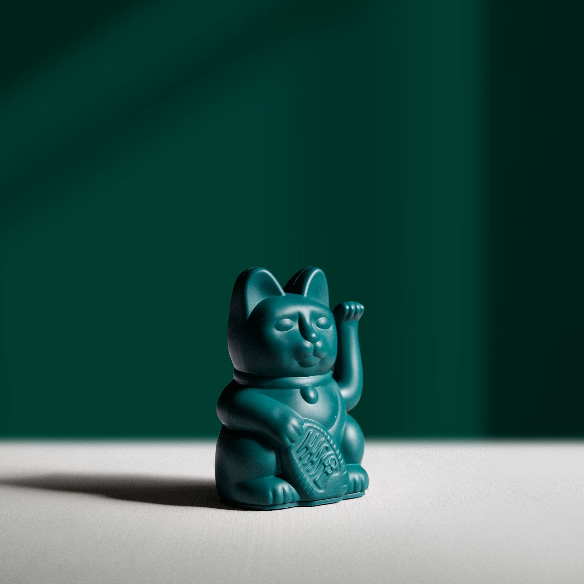 Winkekatze Mini Grün