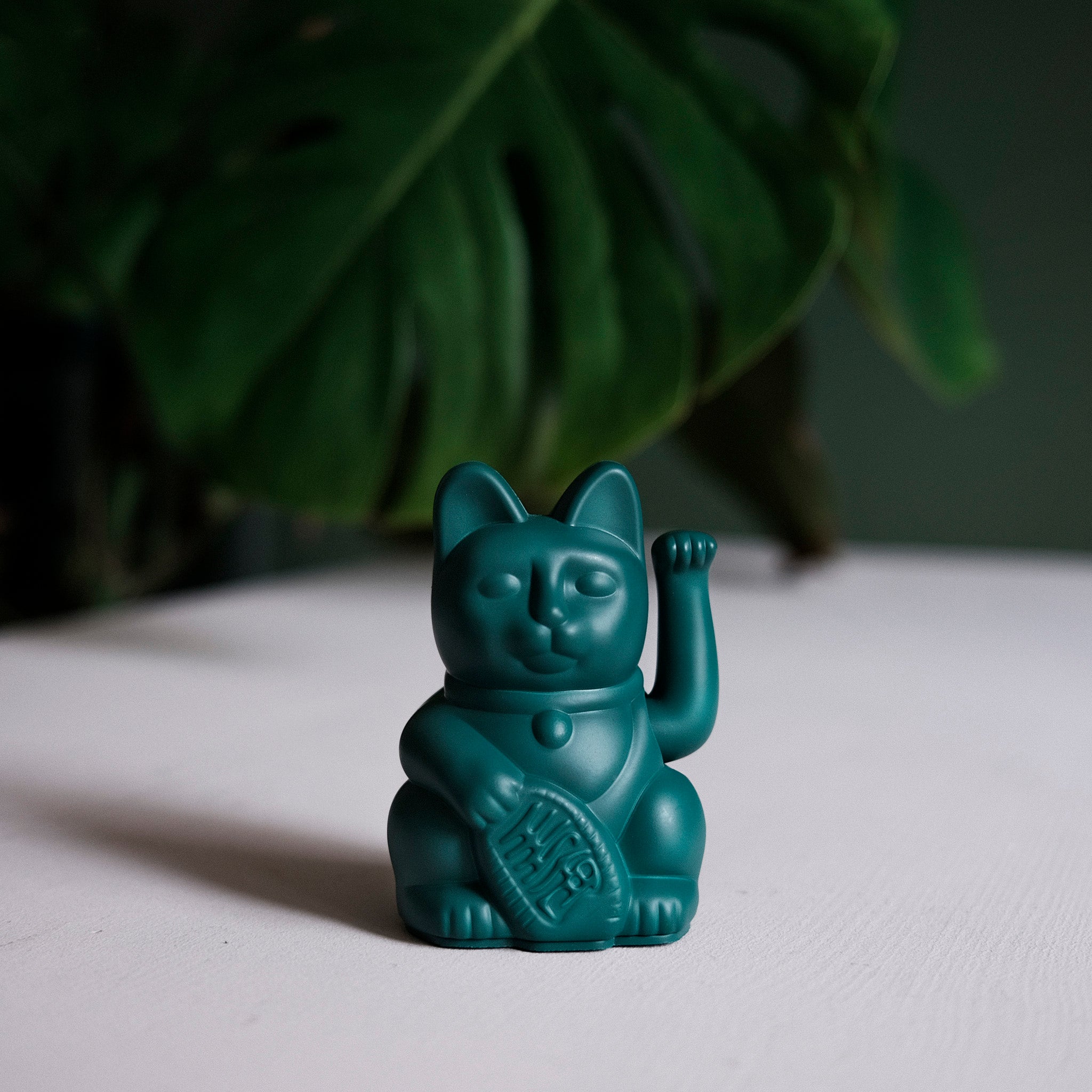 Winkekatze Mini Grün