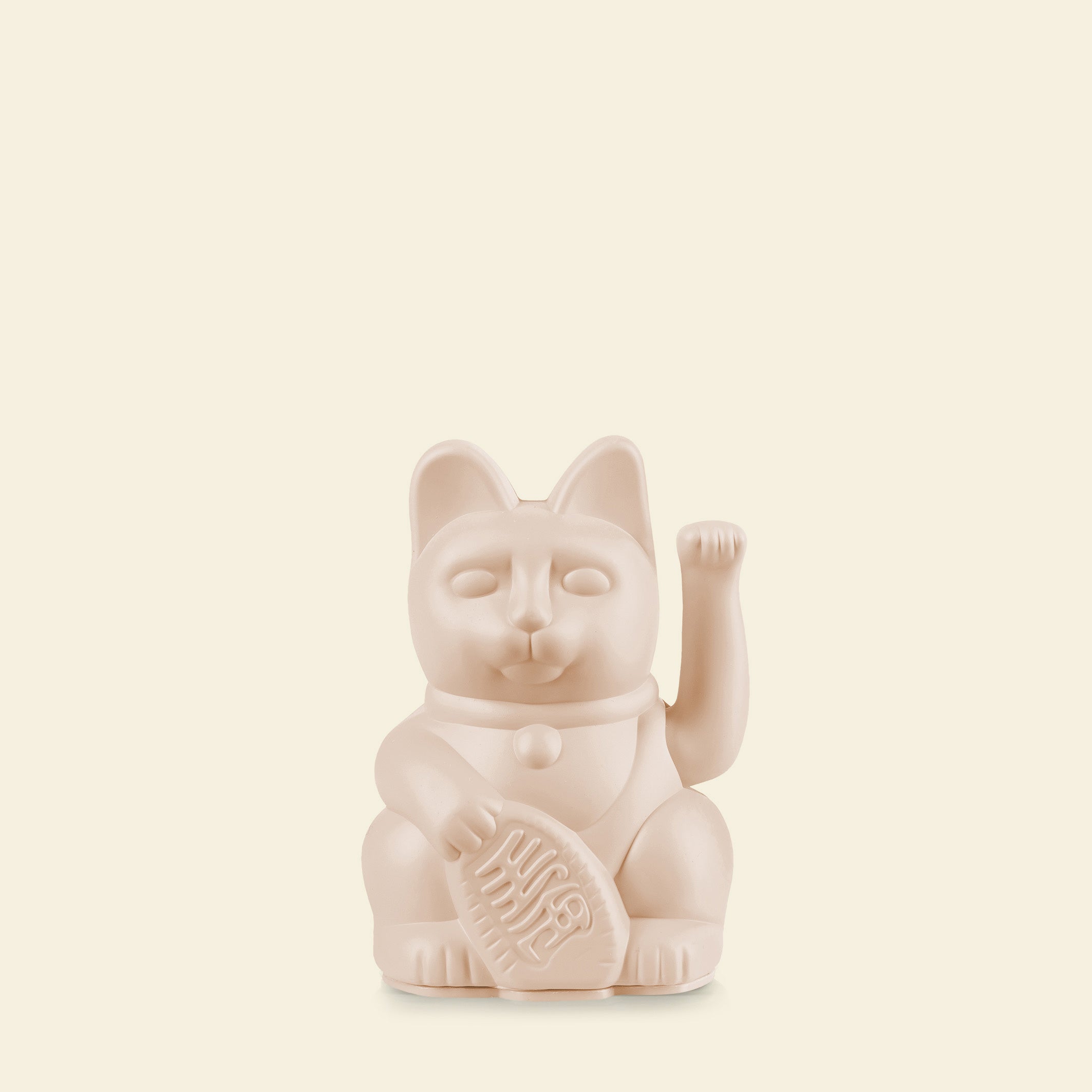 Winkekatze Mini Ocker