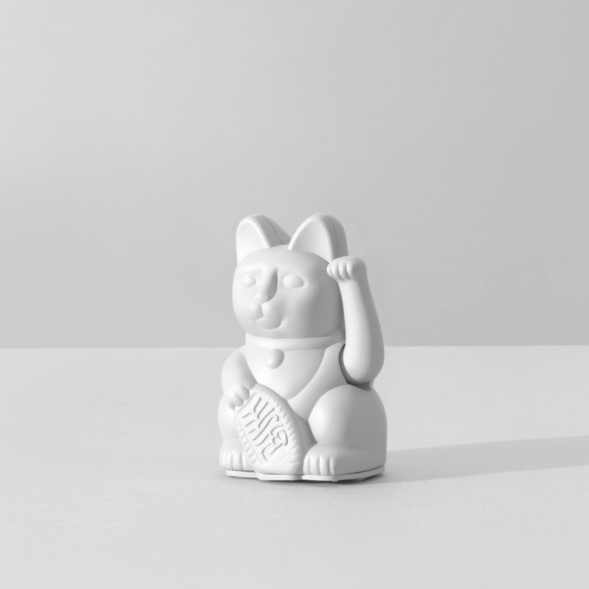 Winkekatze Mini Weiß