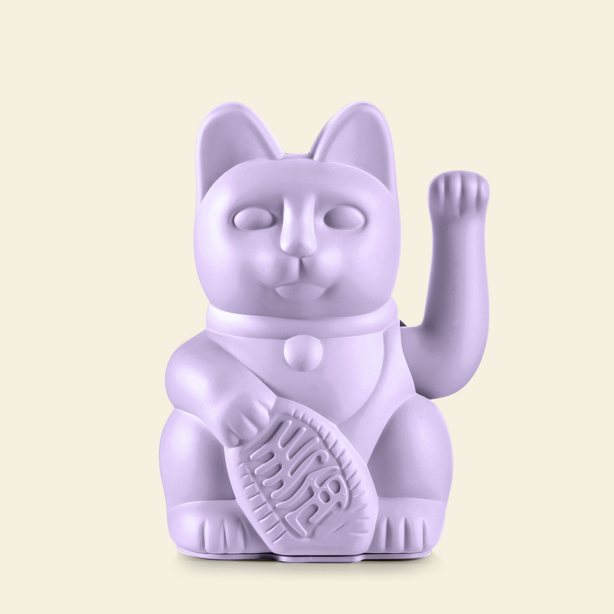 Winkekatze Lila
