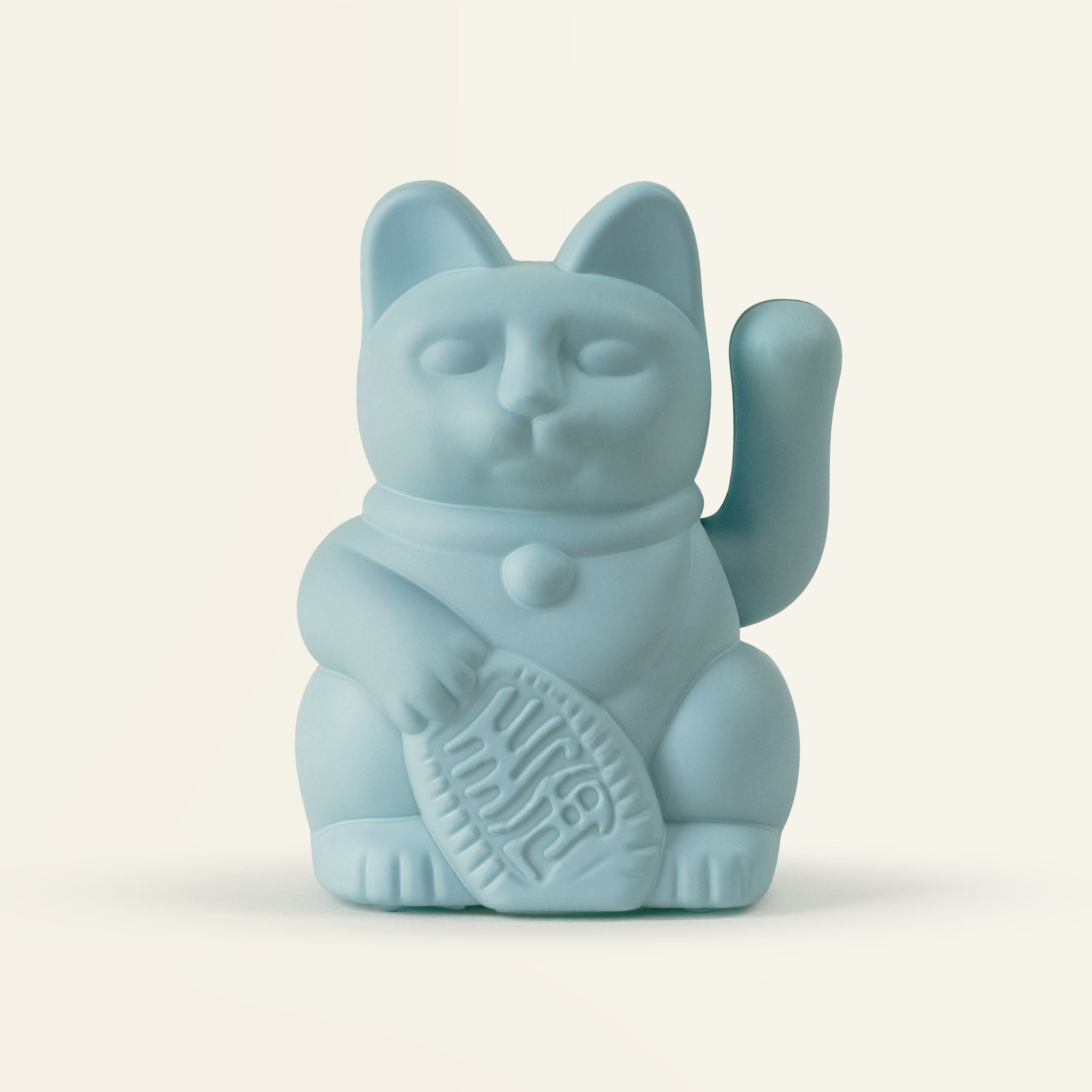 Lucky Cat Solar Light Blue