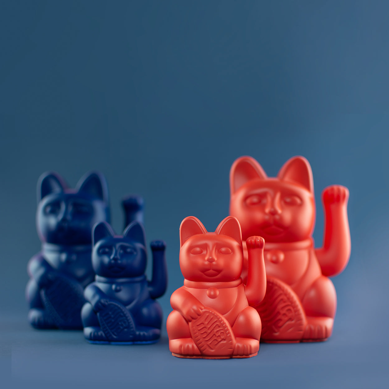Winkekatze Mini Rot