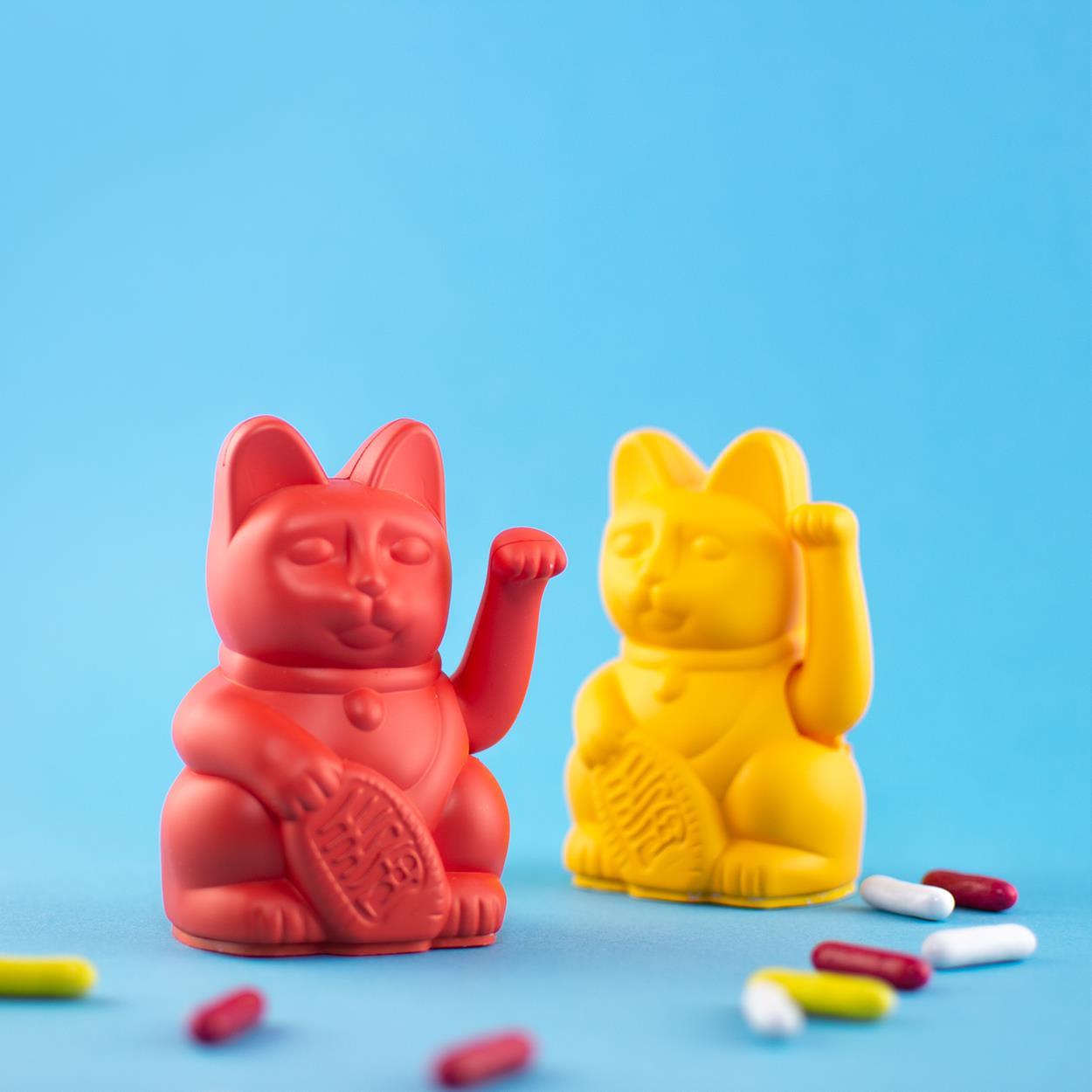 Winkekatze Mini Rot