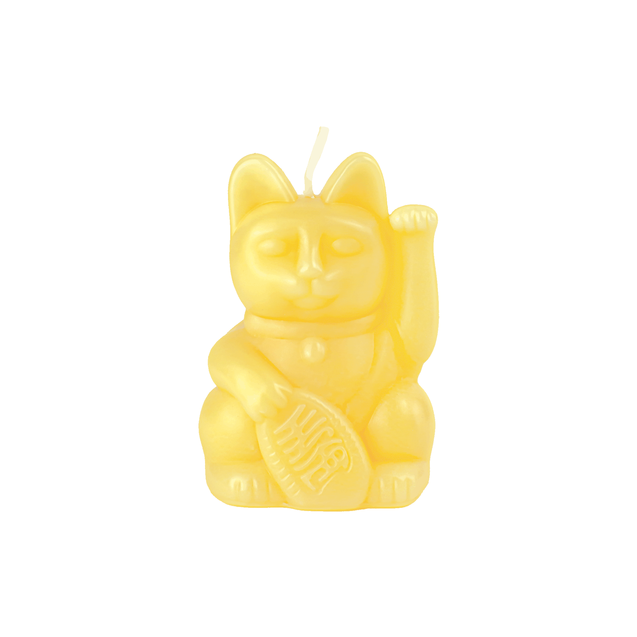 Lucky Cat Kerze Light Green