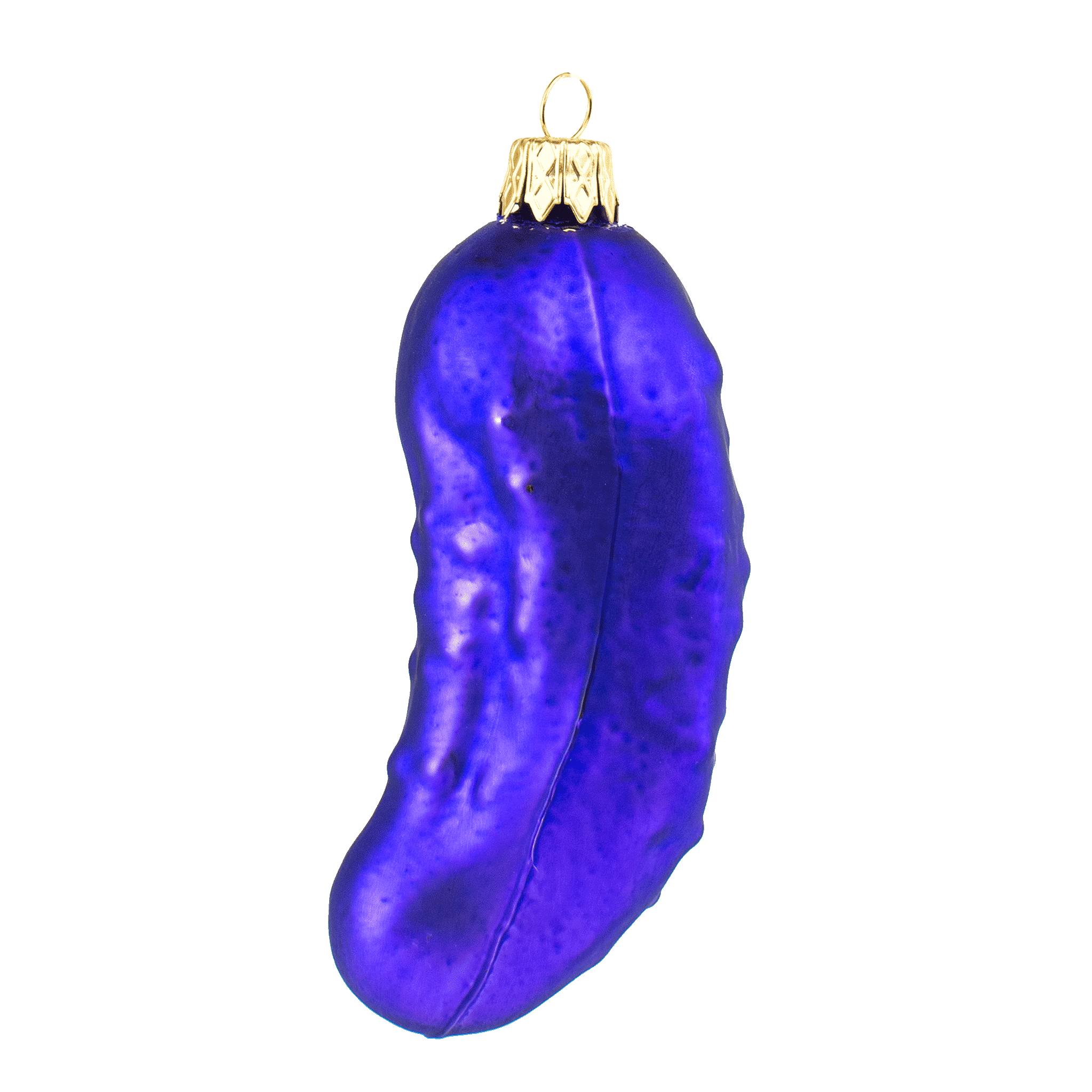 Weihnachtsgurke Blau